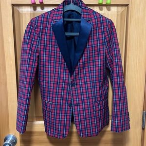 Tommy Hilfiger plaid jacket boys size 10